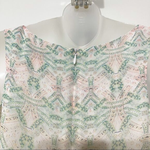 CAbi chiffon wrap tank top blouse shirt small EUC - Picture 5 of 13